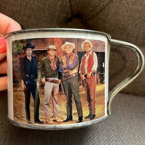 Vintage Bonanza Ponderosa tin cup